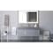 Castello Usa Amazon 48" Wall Mounted Gray Vanity With Gray Top And Brushed Nickel Handles CB-MC-48G-BN-2056-GR - alternate 6